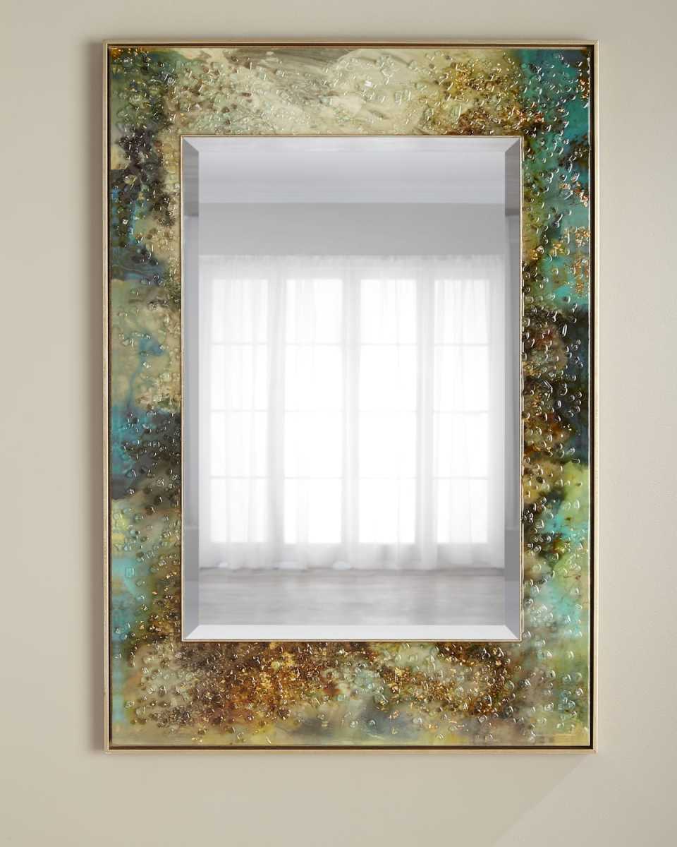 Mary Hong's "Galactic" Mirror Wall Art